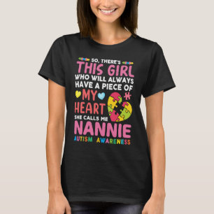 Camiseta Há Essa Garota Que Me Chama de Nannie Consciente d