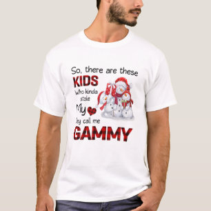 Camiseta Há estas crianças que me chamam de Homem-Neve Gama