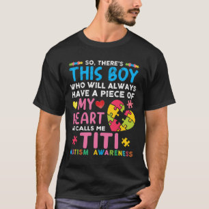 Camiseta Há Este Menino Que Ele Me Chama De Consciência Do