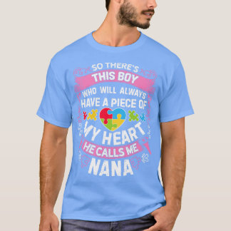 Camiseta Há Este Menino Que Ele Me Chama De Sensibilização