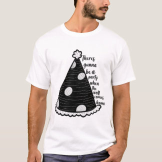 Camiseta Há Gunna A Festa Quando O Lobo Chegar Em Casa