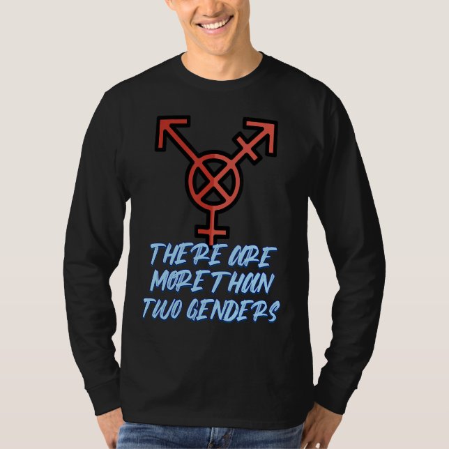 Camiseta Há Mais De Dois Gêneros (Frente)