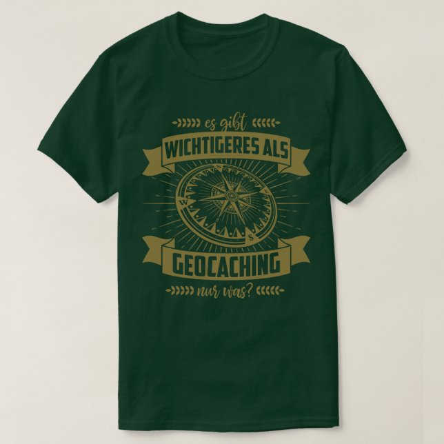 Camiseta Há mais ideias de presente para a geocalização (2) (Frente do Design)