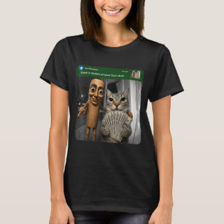 Camiseta Há Movimento Na Porta Da Frente Tung Tung Tung Sah