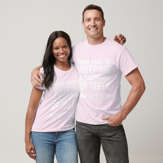CAMISETA HÁ SEMANAS E ASSINATURAS DE DENTES (Unissex)