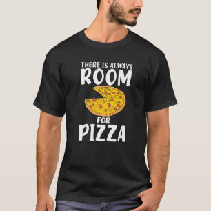Camiseta Há sempre espaço para Pizza Snack Pizzalove Piz