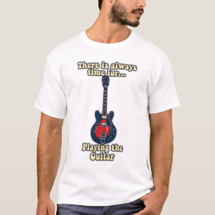 Camiseta Há sempre tempo para tocar violão