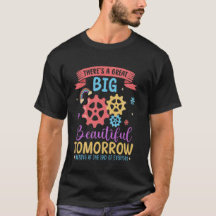 Camiseta Há um Grande e Belo Amanhã, Parque Temático