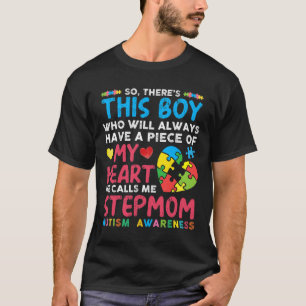 Camiseta Há um rapaz que ele me chama de Stepman Autism Awa