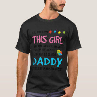 Camiseta Há Uma Garota Que Ela Me Chama De Pai Pai Pai