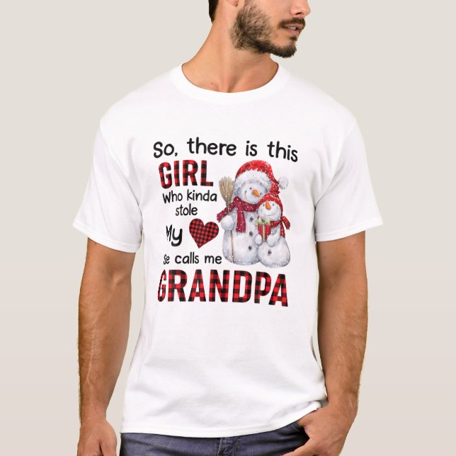 Camiseta Há Uma Garota Que Meio Que Roubou As Chamadas Do M (Frente)