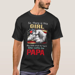 Camiseta Há Uma Garota Que Roubou Meu Coração C