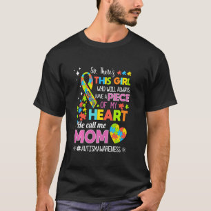 Camiseta Há Uma Garota Que Sempre Terá Uma Peça Minha