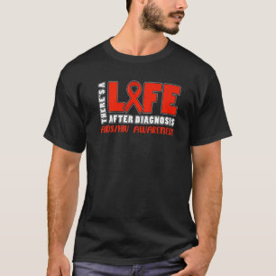 Camiseta Há Uma Vida Após O Diagnóstico Da Consciência 