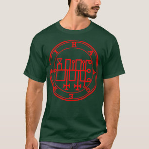 Camiseta Haagenti Ars Goetia Sigil Red