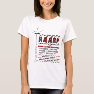 Camiseta HAARP superaquecendo a ionosfera