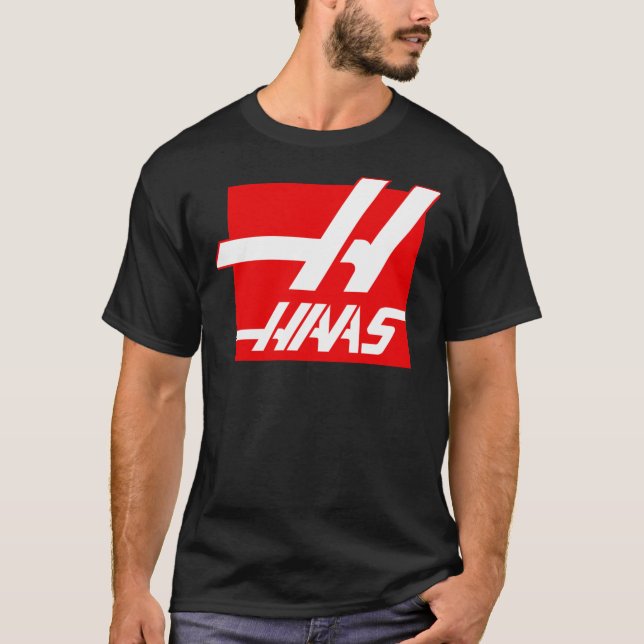 Camiseta Haas (v1) T-Shirt Clássico (Frente)