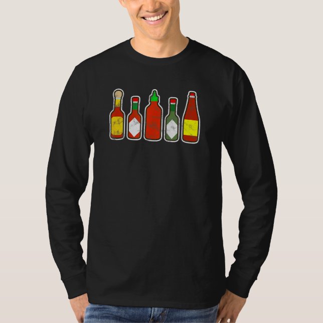 Camiseta Habanero Hot Sauce Foodie Spicy Ghost Chili Pe (Frente)