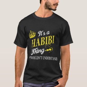 Camiseta habibi, arábico, árabe, líbano, yalla, líbano, lo