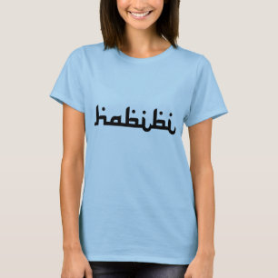 Camiseta Habibi artístico