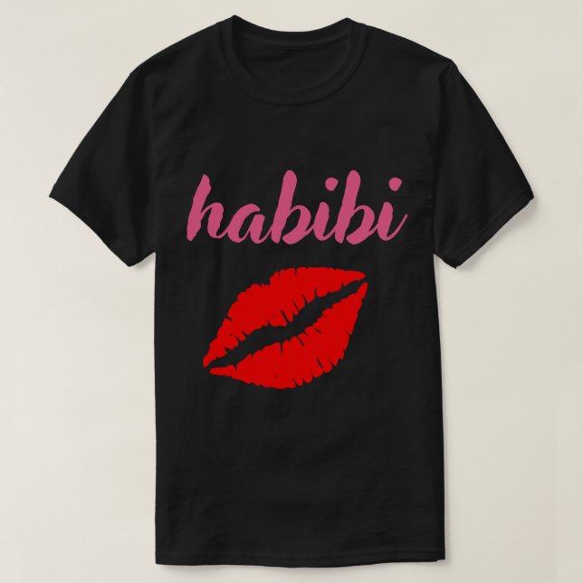 Camiseta habibi habibi habibi habibi habibi habibi habibi (Frente do Design)
