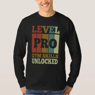 Camiseta Habilidades de Academia Pro Desbloqueadas Estilo V