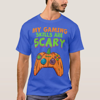 CAMISETA HABILIDADES DE JOGOS CONTROLADORAS DE PUMPKIN GARO