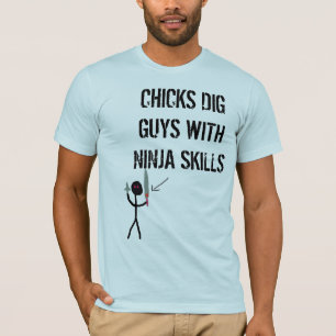 Camiseta Habilidades de Ninja
