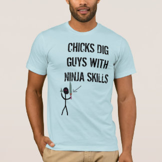 Camiseta Habilidades de Ninja