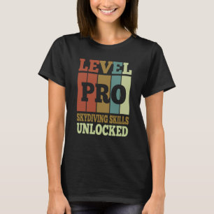 Camiseta Habilidades de Paraquedismo Pro Desbloqueadas Esti