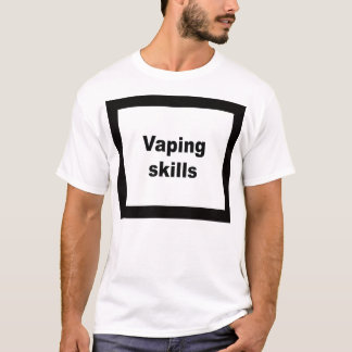 Camiseta Habilidades de Vaping