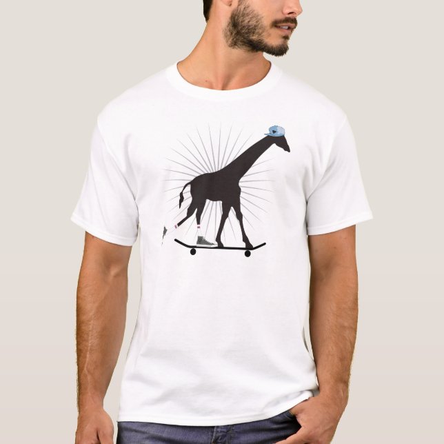 Camiseta Habilidades do girafa (Frente)