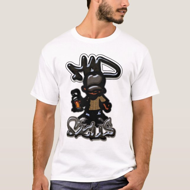 Camiseta Habilidades loucas (Frente)