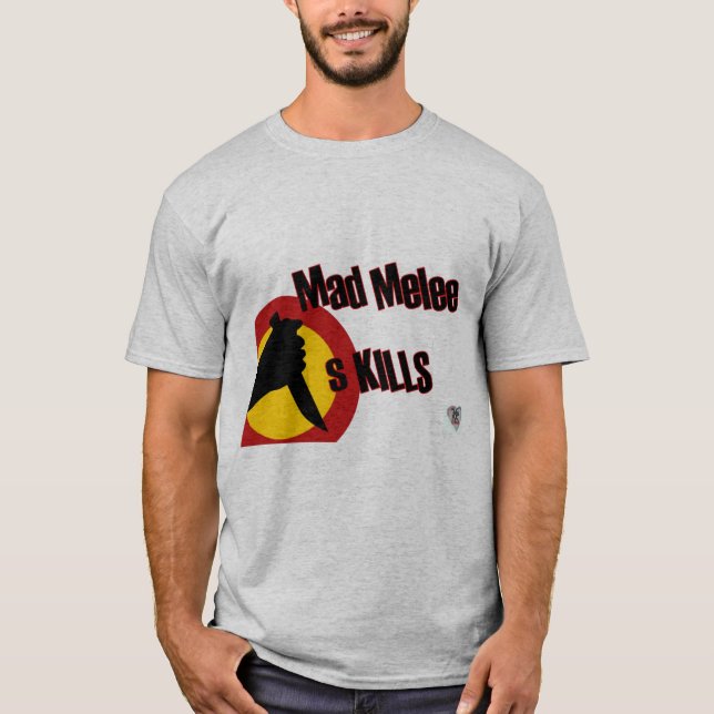 Camiseta Habilidades loucas do tumulto (Frente)