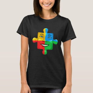 Camiseta Habilidades Superam Deficiências Autismo consciênc