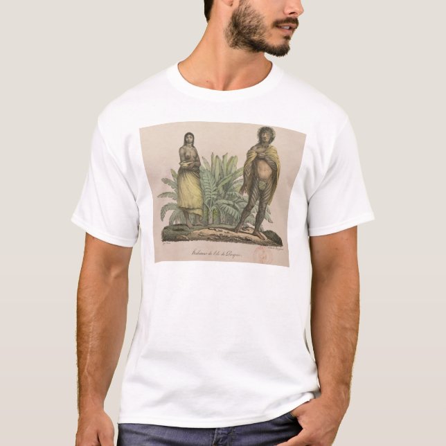 Camiseta Habitantes da Ilha de Páscoa (Frente)