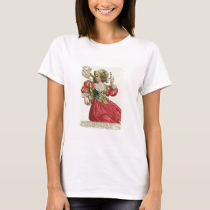Camiseta Hábito de uma senhora rica aproximadamente 1630