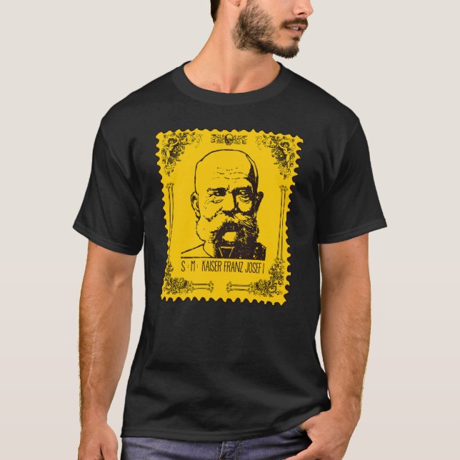 Camiseta Habsburg Kaiser Franz Joseph Österreich Vintage (Frente)