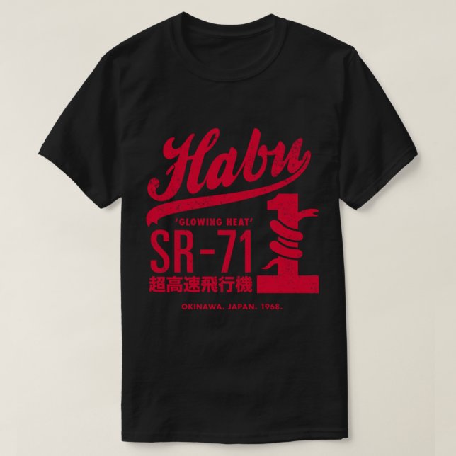Camiseta Habu SR-71   (Frente do Design)
