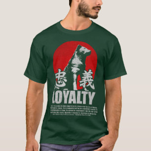 CAMISETA HACHIKO LOYALTY DOG