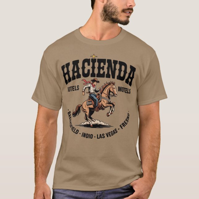 Camiseta Hacienda - Vintage Las Vegas (Frente)