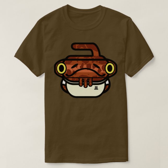 Camiseta Hackbar Curling Rockers (Frente do Design)