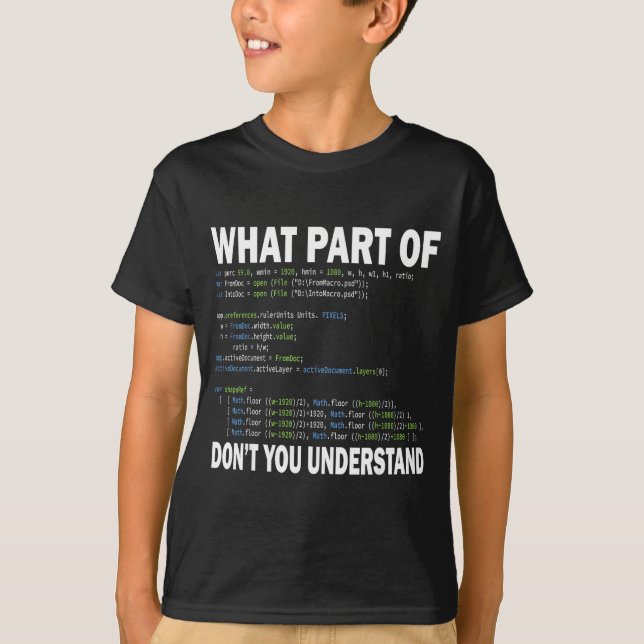 Camiseta Hacker Computer Programmer Apparel Coding What Par (Frente)