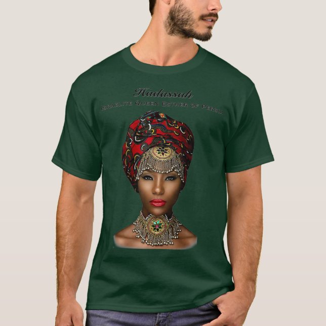 Camiseta Hadassah Israelite Queen of Persia (Frente)