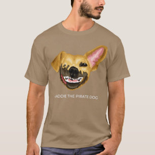 Camiseta Haddie, o Cão Pirata