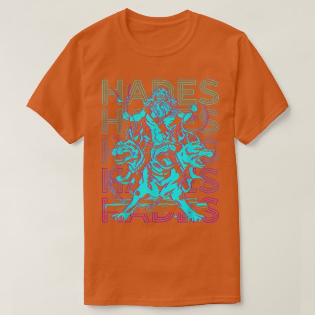 Camiseta Hades Greek God Ancient Greek God Of The Underwolr (Frente do Design)