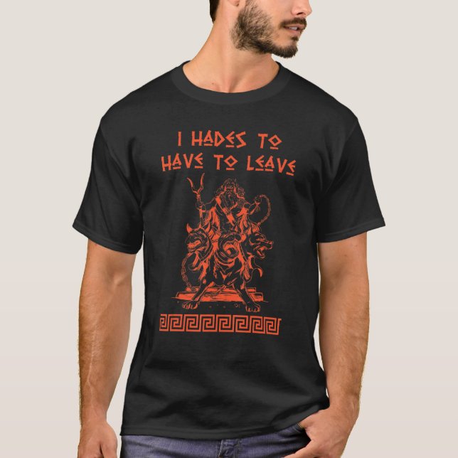 Camiseta Hades Grego Deus e Historia da mitologia grega ant (Frente)