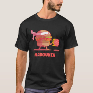 Camiseta Hadouken Burger Street Fight Tomato na Rápida Comi