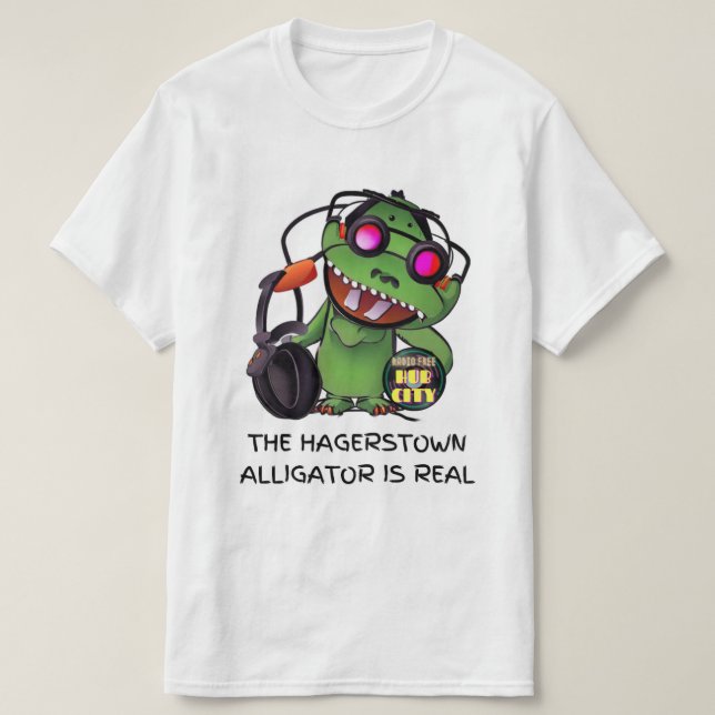 Camiseta Hagerstown Alligator T-Shirt (Frente do Design)