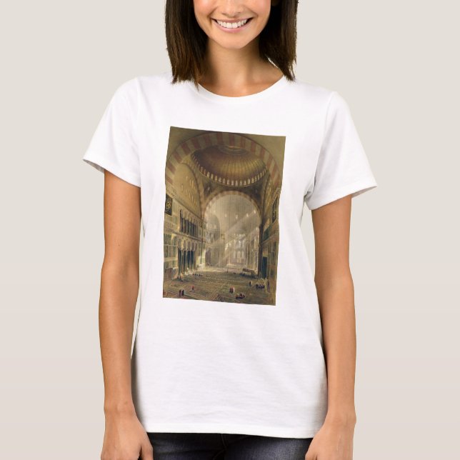 Camiseta Haghia Sophia, placa 24: interior do centro (Frente)